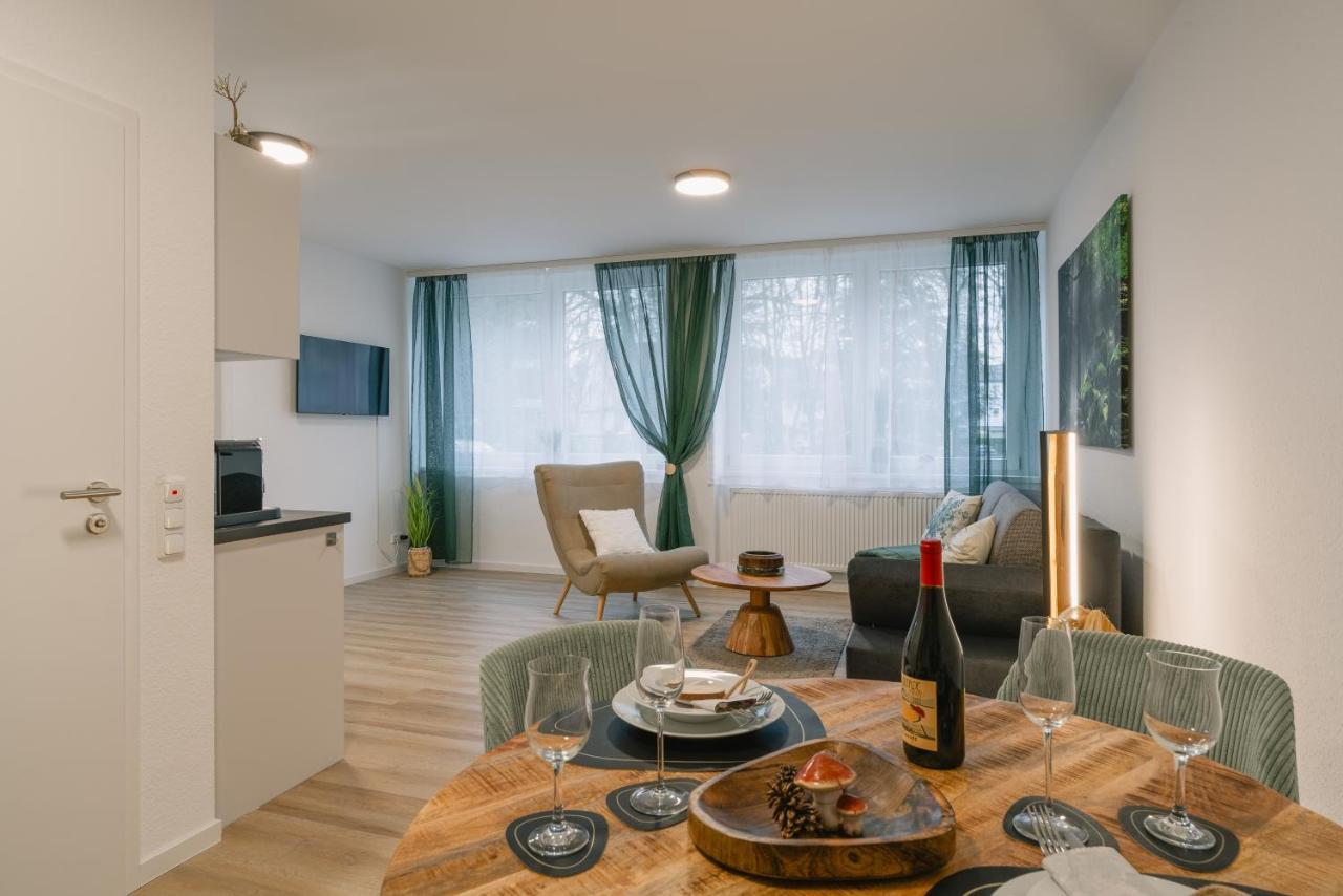 Modernes 2-Zimmer Themen-Apartment Im Zentrum Bayreuth Exteriör bild